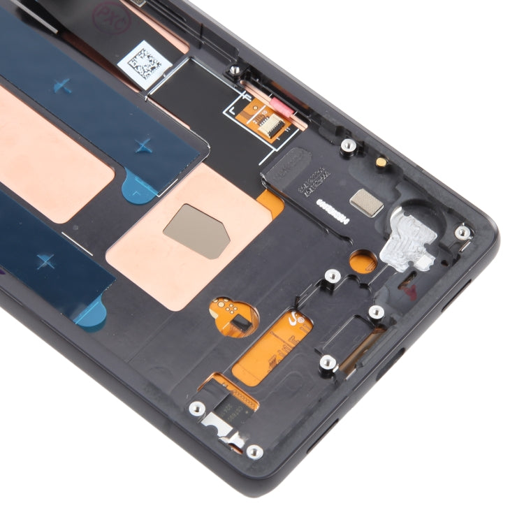 Écran LCD OLED complet avec châssis pour Google Pixel 7A G82U8 (bleu)