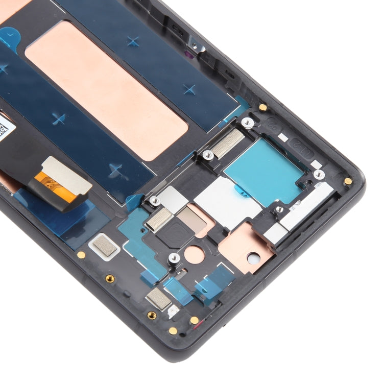 Écran LCD OLED complet avec châssis pour Google Pixel 7A G82U8 (bleu)