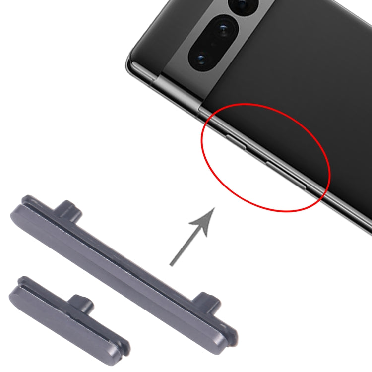 Bouton d'alimentation et bouton de contrôle du volume pour Google Pixel 7 Pro, pour Google Pixel 7 Pro