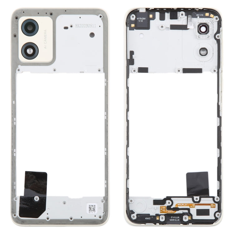 For Motorola Moto E13 Original Middle Frame Bezel Plate, For Motorola Moto E13(Original)