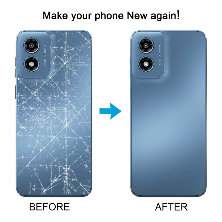 Cache arrière de batterie d'origine pour Motorola Moto G Play 2024, pour Motorola Moto G Play 2024 (Original)