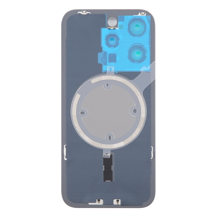 For iPhone 16 Pro Original Glass Battery Back Cover with Camera Lens Cover + MagSafe Magnet, For iPhone 16 Pro (with MagSafe)