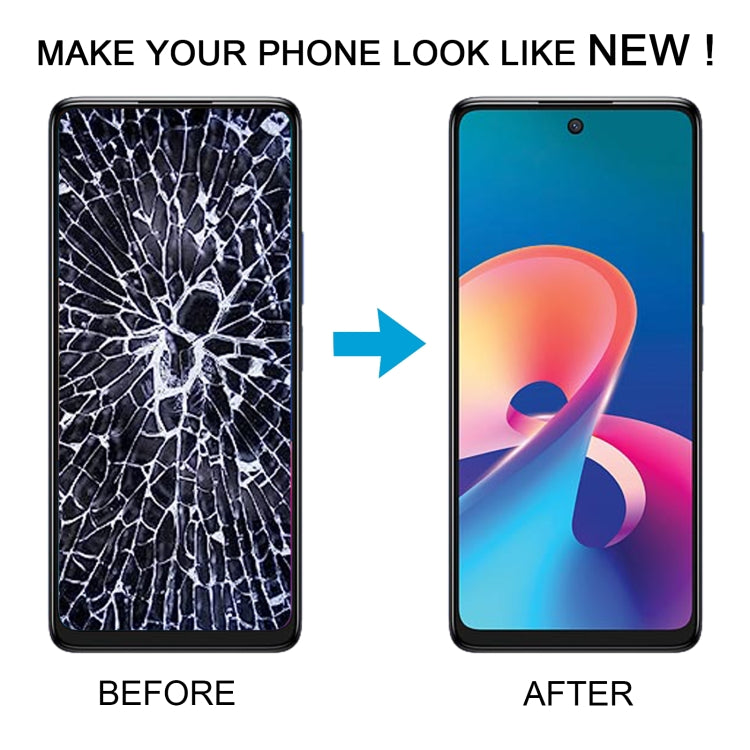 For TCL 50 XE OEM LCD Screen with Digitizer Full Assembly