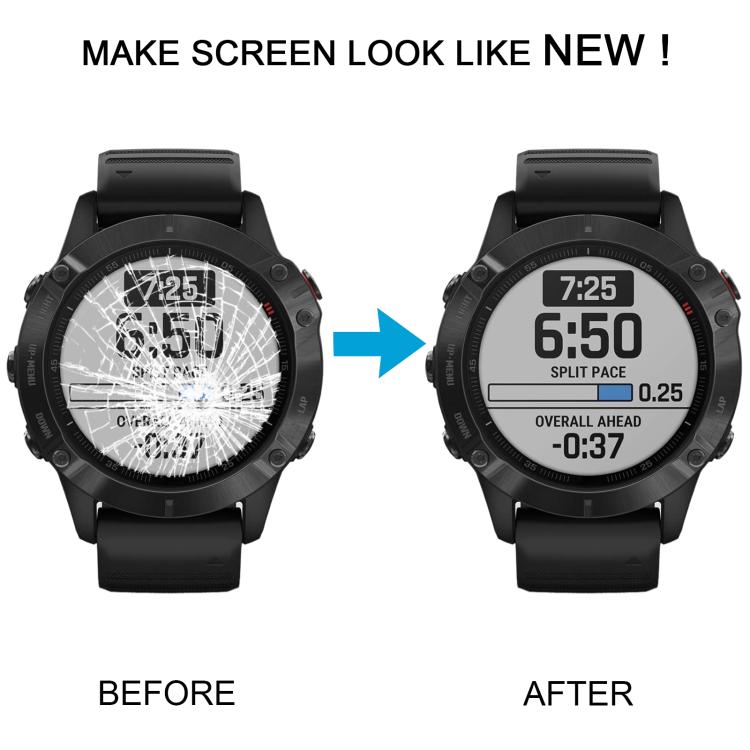 For Garmin Fenix6 Original LCD Screen with Digitizer Full Assembly