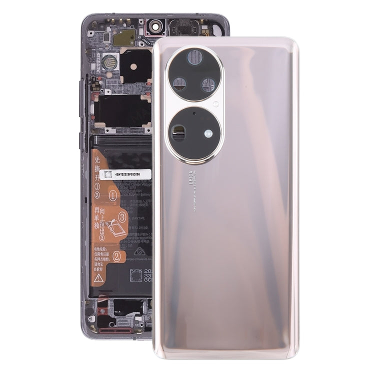 For Huawei P50 Pro Battery Back Cover with Camera Lens, For Huawei P50 Pro(with Camera Lens Frame)