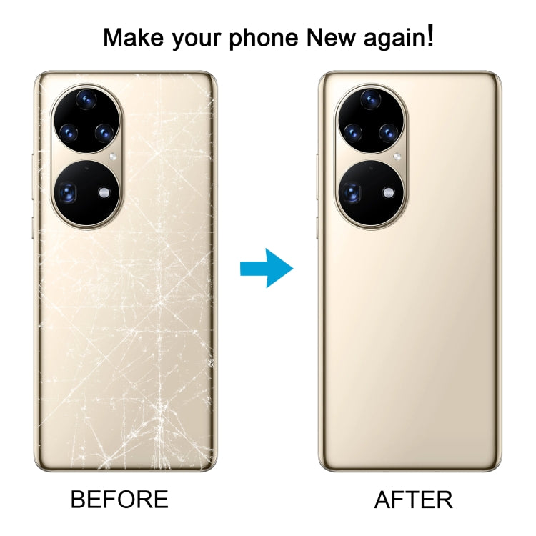 For Huawei P50 Pro Battery Back Cover with Camera Lens, For Huawei P50 Pro(with Camera Lens Frame)