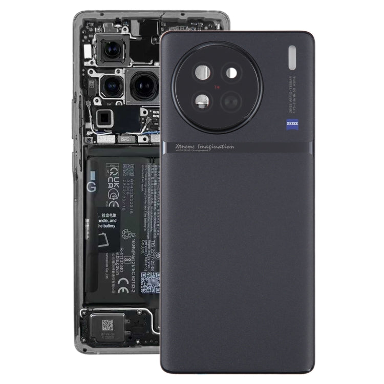 For vivo X90 Battery Back Cover with Camera Lens Cover