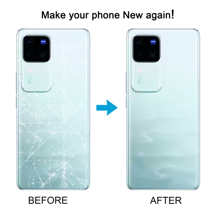 For vivo V30 Pro Battery Back Cover with Camera Lens Cover