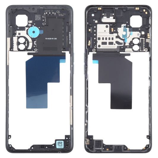 Marco central original para OnePlus Nord CE 3 Lite (original) y placa de bisel para OnePlus Nord CE 3 Lite (verde, original).