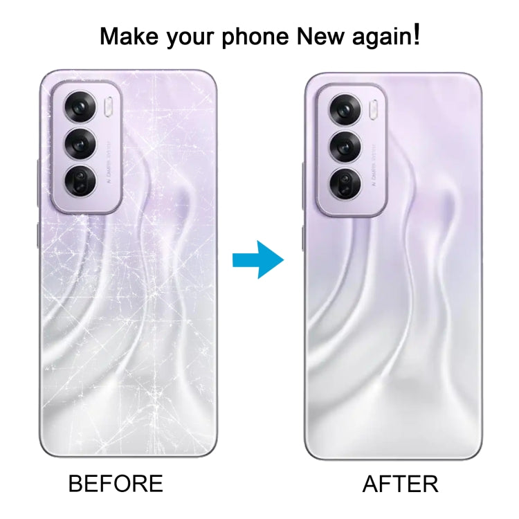 For OPPO Reno12 Global Original Battery Back Cover with Camera Lens Cover, For OPPO Reno12 Global