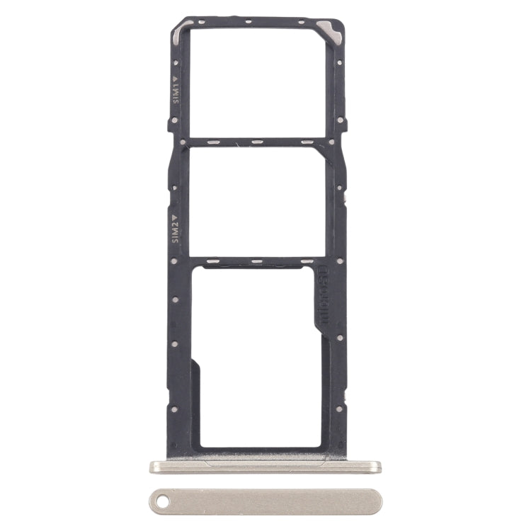 For Samsung Galaxy A06 SM-A065F Original SIM Card Tray + SIM Card Tray + Micro SD Card Tray