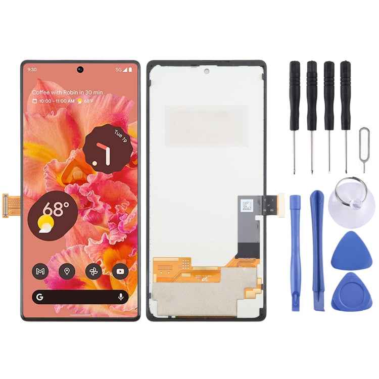 For Google Pixel 6 GB7N6 G9S9B16 G9S9B TFT LCD Screen Digitizer Full Assembly, Not Supporting Fingerprint Identification, For Google Pixel 6(TFT)