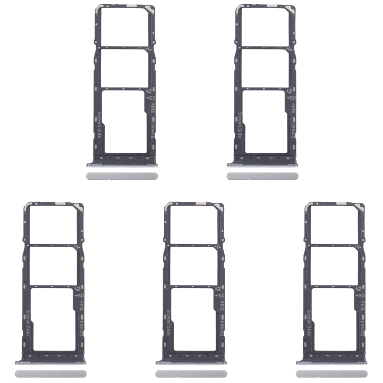 For Infinix Smart 8 Plus X6526 SIM Card Tray + SIM Card Tray + Micro SD Card Tray