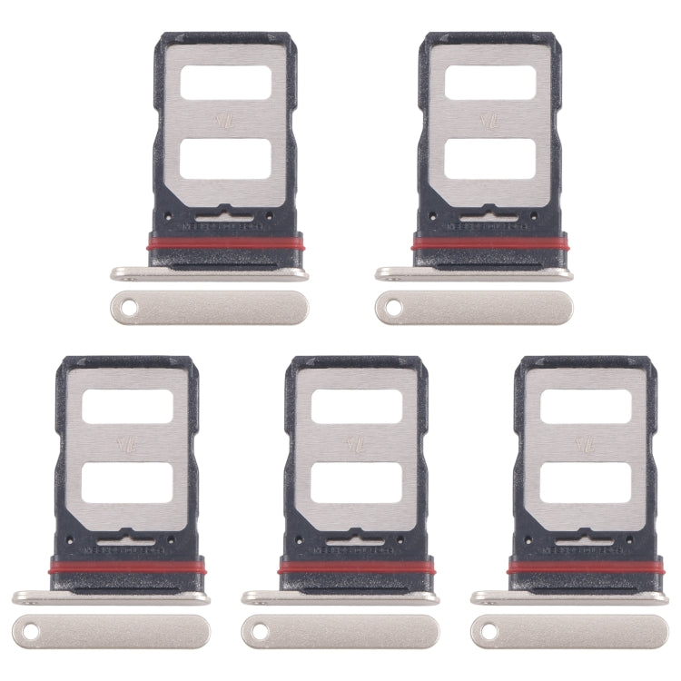 For Infinix Note 40 Pro 4G X6850 5pcs SIM Card Tray + SIM Card Tray