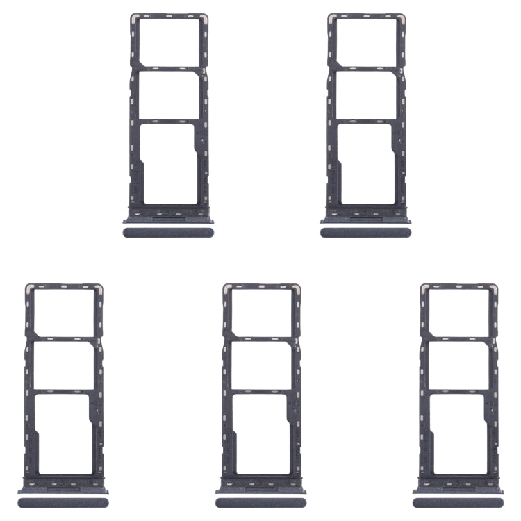 For Infinix Smart 8 Pro X6525 5pcs SIM Card Tray + SIM Card Tray + Micro SD Card Tray