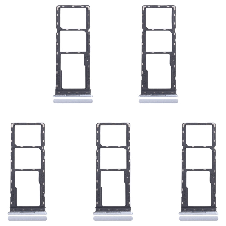 For Infinix Smart 8 Pro X6525 5pcs SIM Card Tray + SIM Card Tray + Micro SD Card Tray