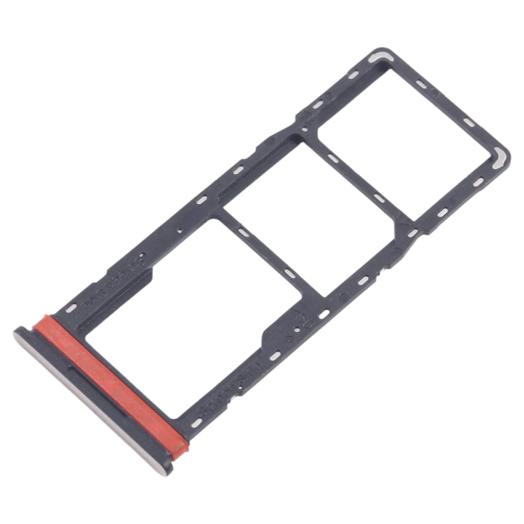 For Infinix Hot 40i X6528B 5pcs SIM Card Tray + SIM Card Tray + Micro SD Card Tray