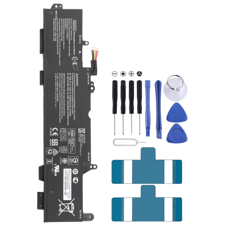 11.55V 50Wh 4330mAh Li-ion Battery For HP EliteBook 730 735 740 745 755 830 840 846 G5 G6 ZBook 14u G5 G6 933321-855 HSTNN-IB8G SSO3XL, For HP EliteBook 730 735