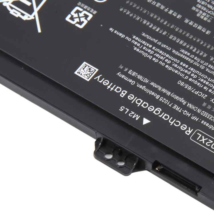 7.7V 41Wh 5150mAh Li-ion Battery For HP Pavilion PC 15 15-AU Series TPN-Q172 TPN-Q175 HSTNN-UB7B HSTNN-LB7H BP02XL, For HP Pavilion PC 15 15-AU Series