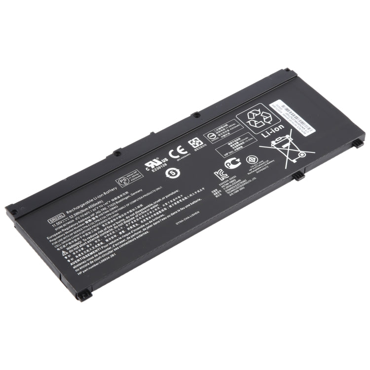11.55V 52.5Wh 4550mAh Li-ion Battery For HP OMEN 15-CE 17-CB0052TX Pavilion Gaming 15-CX0096TX CX0006NT HSTNN-DB8Q L08934-2B1 L08855-855 SR03XL