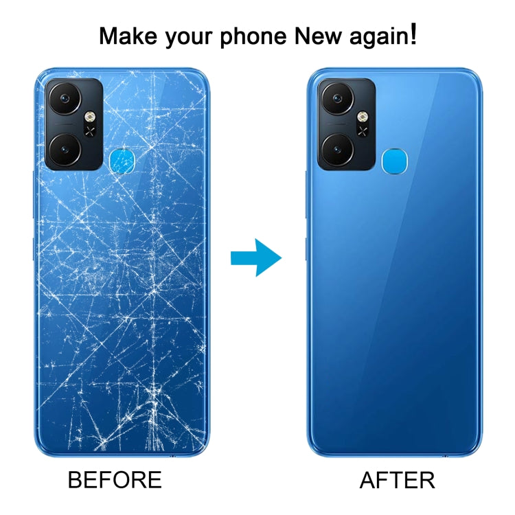 For Infinix Smart 6 Plus India X6823 Original Battery Back Cover