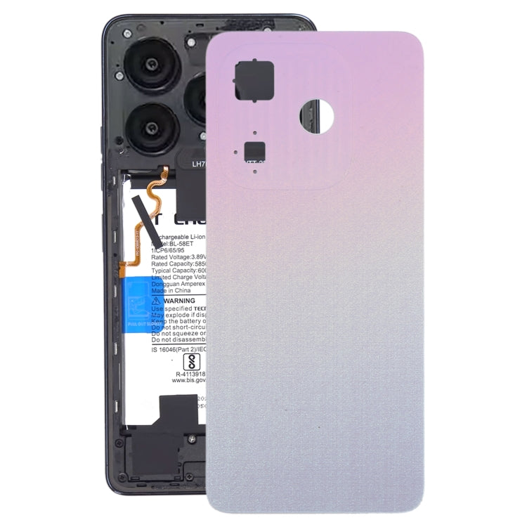 For itel P55 A666L Original Battery Back Cover