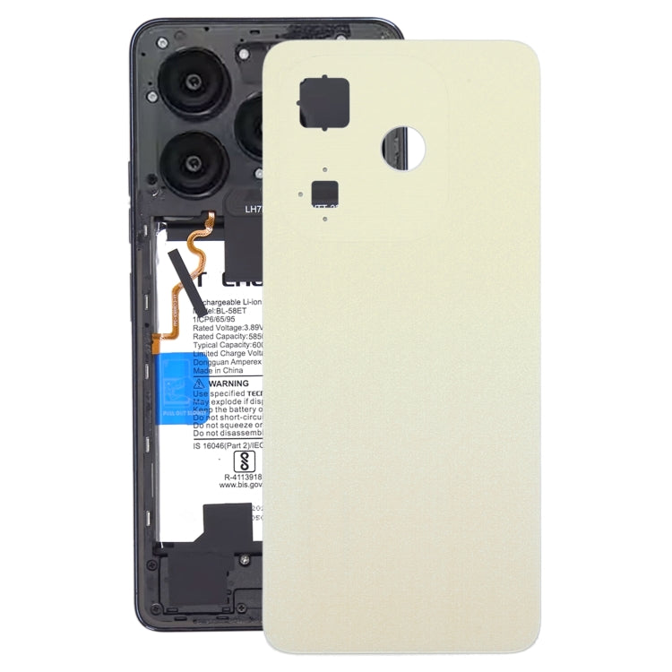 For itel P55 A666L Original Battery Back Cover, For itel P55(Original, Pink), For itel P55(Original, Gold), For itel P55(Original, Blue)