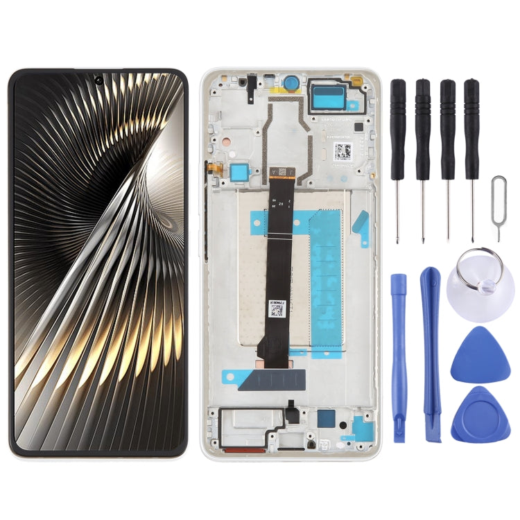 For Xiaomi Redmi Turbo 3 Original LCD Screen Digitizer Full Assembly with Frame