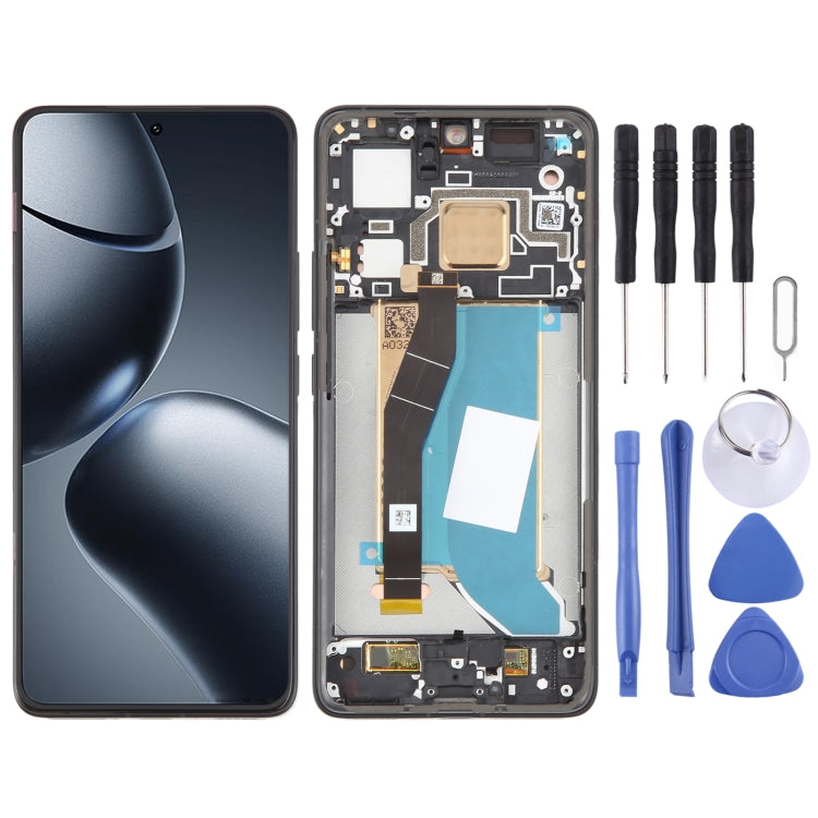 For Xiaomi 14T Pro Original LCD Screen Digitizer Full Assembly with Frame, For Xiaomi 14T Pro, Original LCD Screen Digitizer Full Assembly with Frame (White)