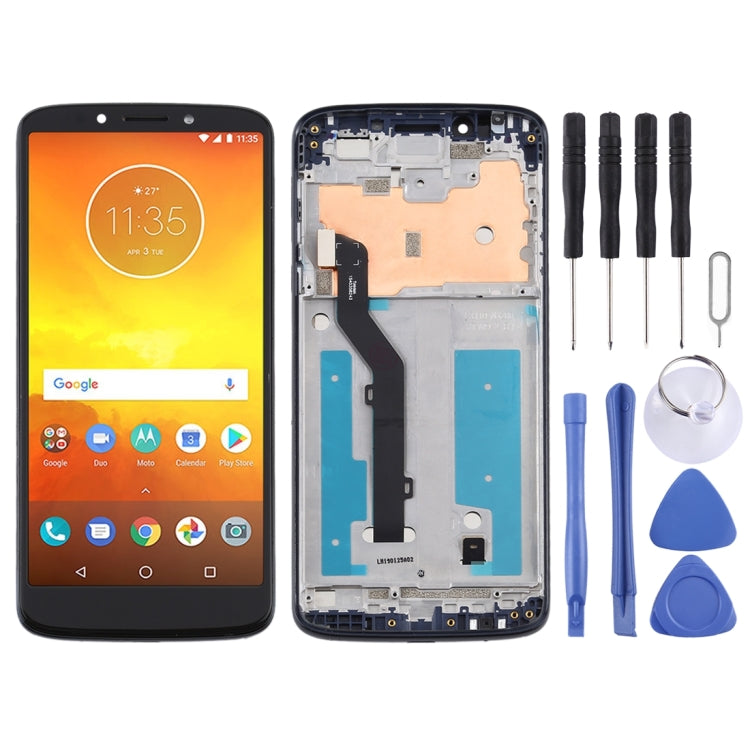 LCD Screen and Digitizer Full Assembly With Frame for Motorola Moto E5(US Version)
