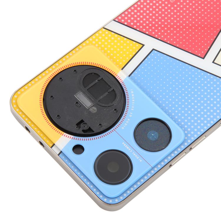 For ZTE nubia Music Z2353 Glass Battery Back Cover with Middle Frame / Camera Lens Cover