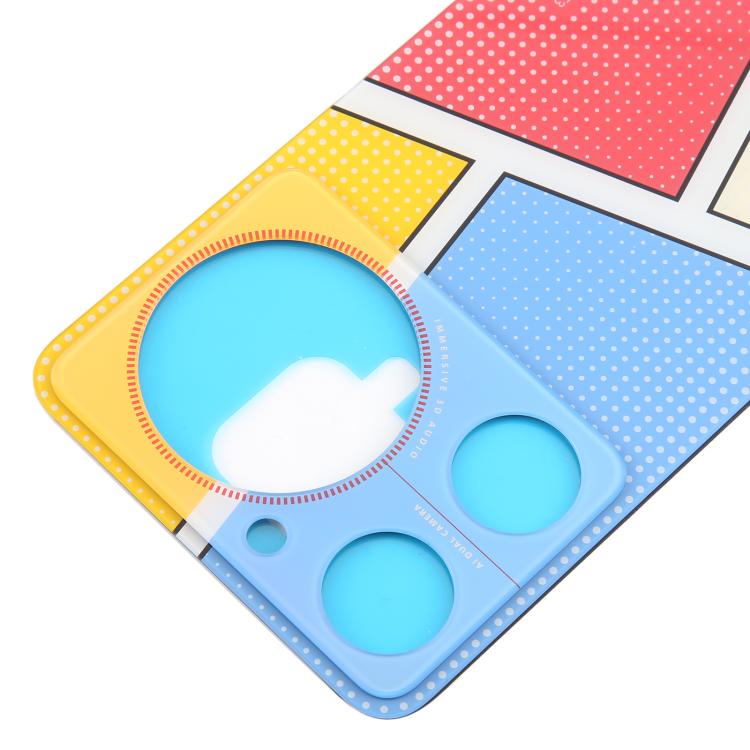 For ZTE nubia Music Z2353 Glass Battery Back Cover with Adhesive