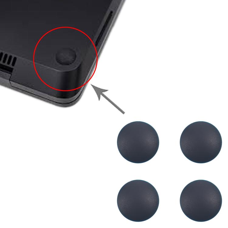 For Microsoft Surface Laptop 3 / 4 / 5 1872 1868 1952 1867 1950 4 in 1 Bottom Case Rubber Mats