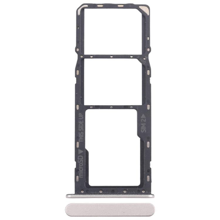 For Nokia C32 Original SIM Card Tray + SIM Card Tray + Micro SD Card Tray, For Nokia C32 (Original)
