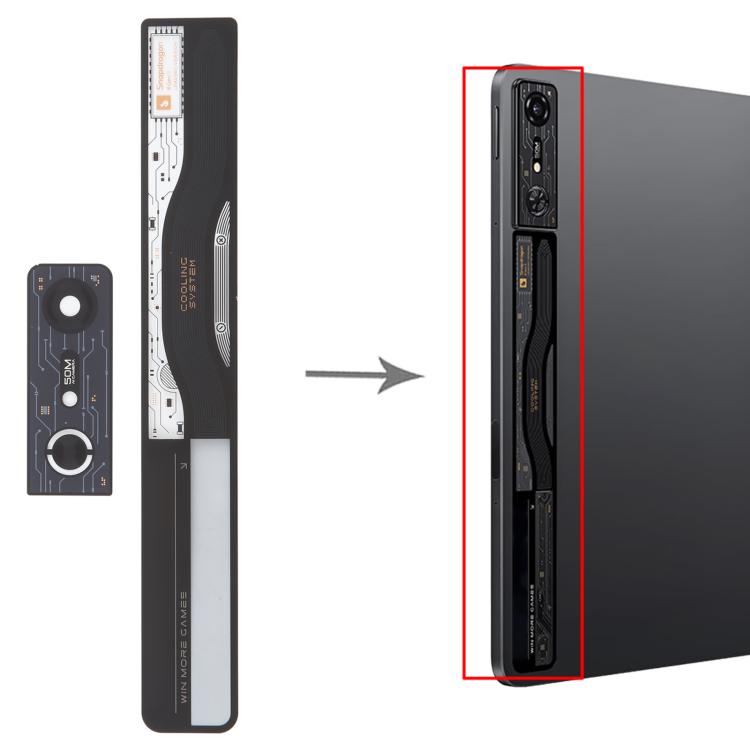 For ZTE Nubia Red magic Gaming Tablet Pro 2024 / Red Magic Nova 10.9 Back Camera Lens