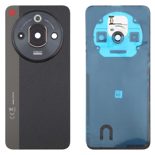 Tapa trasera de batería de vidrio con adhesivo para ZTE nubia Focus Pro Z2351N/cubierta de lente de cámara (vidrio)