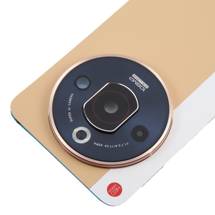 For ZTE nubia Focus Pro Z2351N Leather Battery Back Cover with Adhesive / Camera Lens Cover