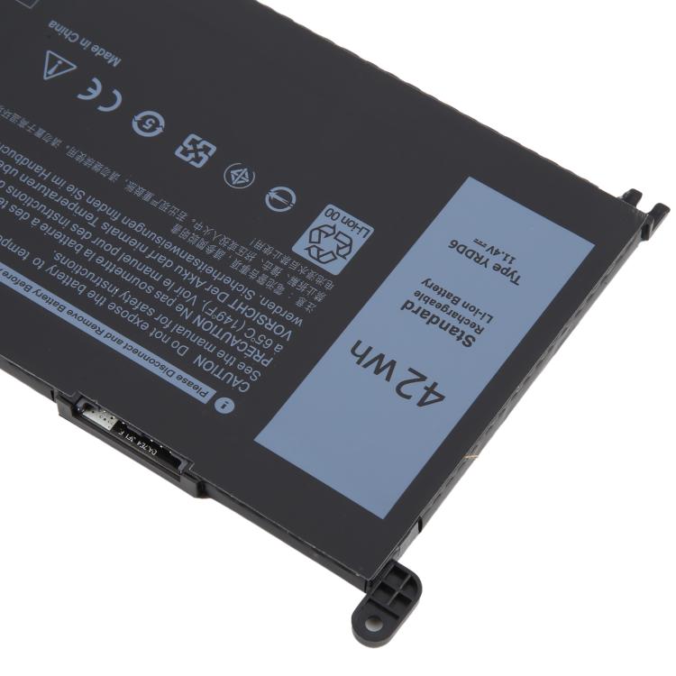 11.4V 42Wh YRDD6 Li-ion Battery For Dell Vostro 3491 3591 3490 3590 3501 Inspiron 5481 5482 5485 5491 5591 5485 5585 5480