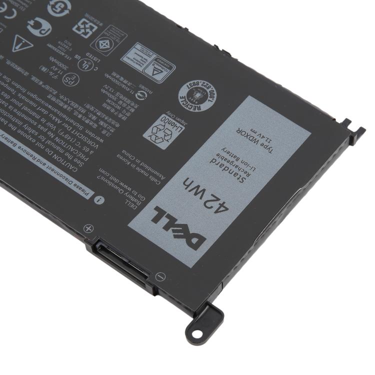 11.4V 42Wh WDXOR Li-ion Battery For Dell Inspiron 13 14 15 17 5000 7000 P69G001 5378 5379 5770 5570 P69G Vostro 5471