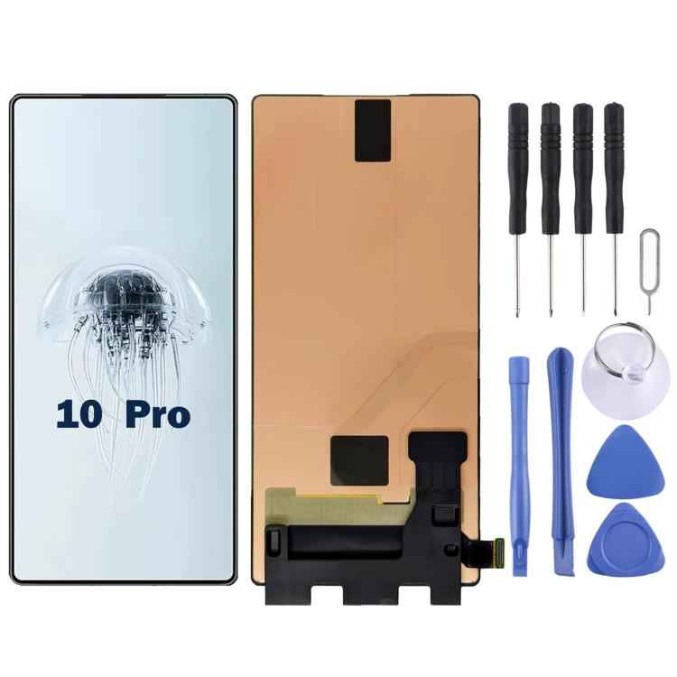 For ZTE Nubia Red Magic 10 Pro NX789J AMOLED Original LCD Screen Digitizer Full Assembly, For ZTE Nubia RedMagic 10 Pro(Original)