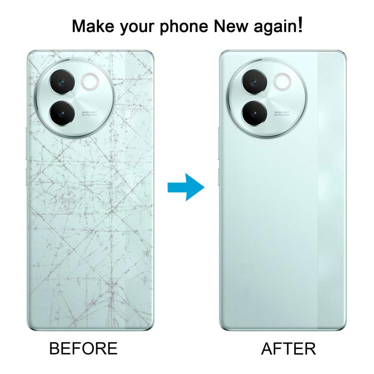 For vivo V30e Battery Back Cover with Camera Lens Cover