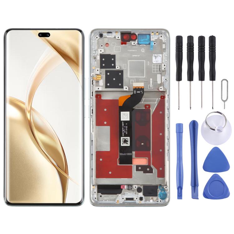 For Honor 200 Pro Original LCD Screen Digitizer Full Assembly with Frame, For Honor 200 Pro (Original)