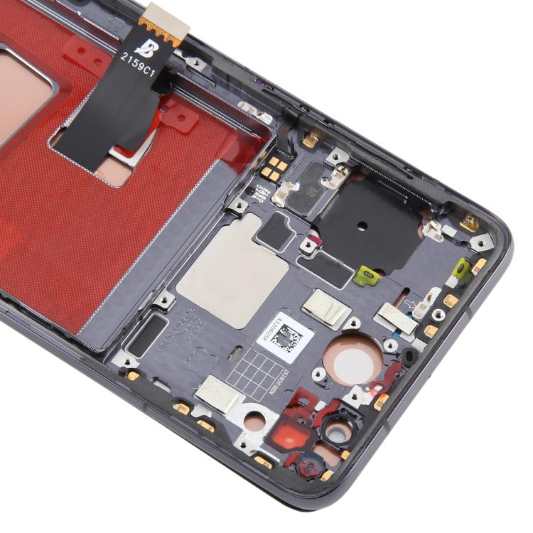For Huawei P40 TFT LCD Screen Digitizer Full Assembly with Frame, Not Supporting Fingerprint Identification