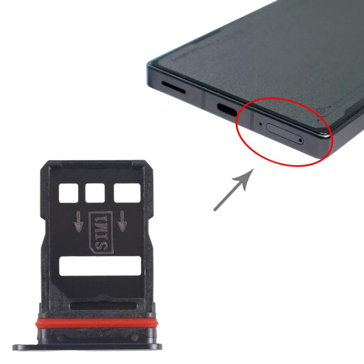 Tiroir de carte SIM + plateau de carte SIM pour ZTE Nubia RedMagic 7 Pro NX709J, pour ZTE Nubia RedMagic 7 Pro
