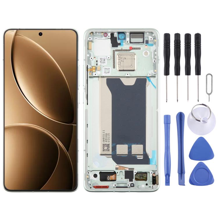 For Xiaomi Redmi K80 AMOLED Original LCD Screen Digitizer Full Assembly with Frame