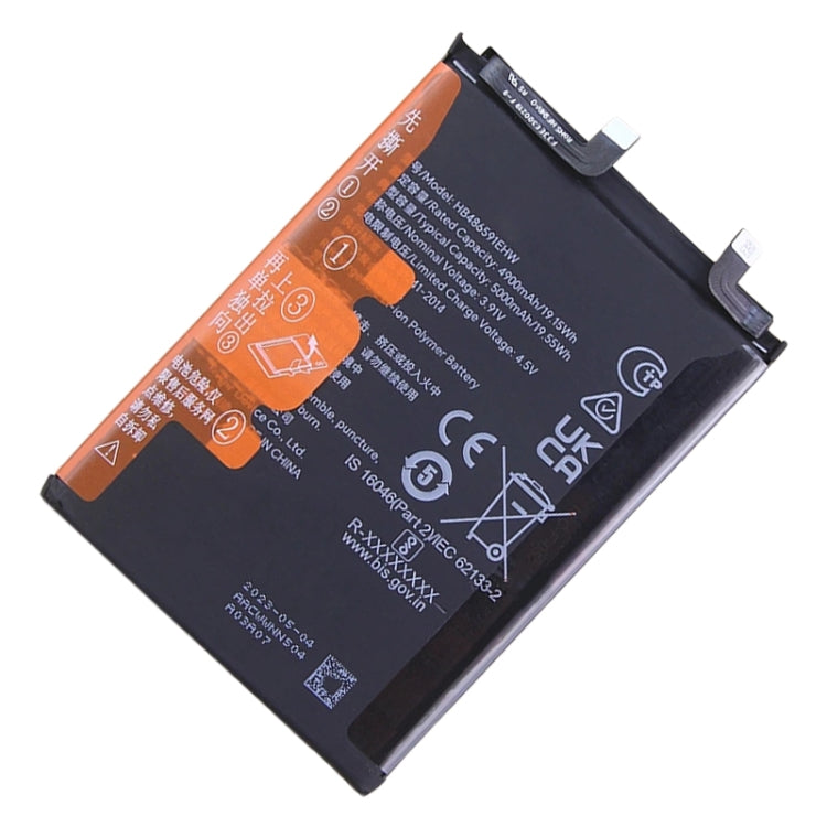 5000mAh Battery Replacement For Honor 90 REA-AN00 / 90 Pro REP-AN00 HB486591EHW