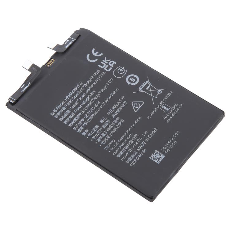 4800mAh Battery Replacement For Honor X30 ANY-AN00 / Magic 4 Lite 5G HB466596EFW