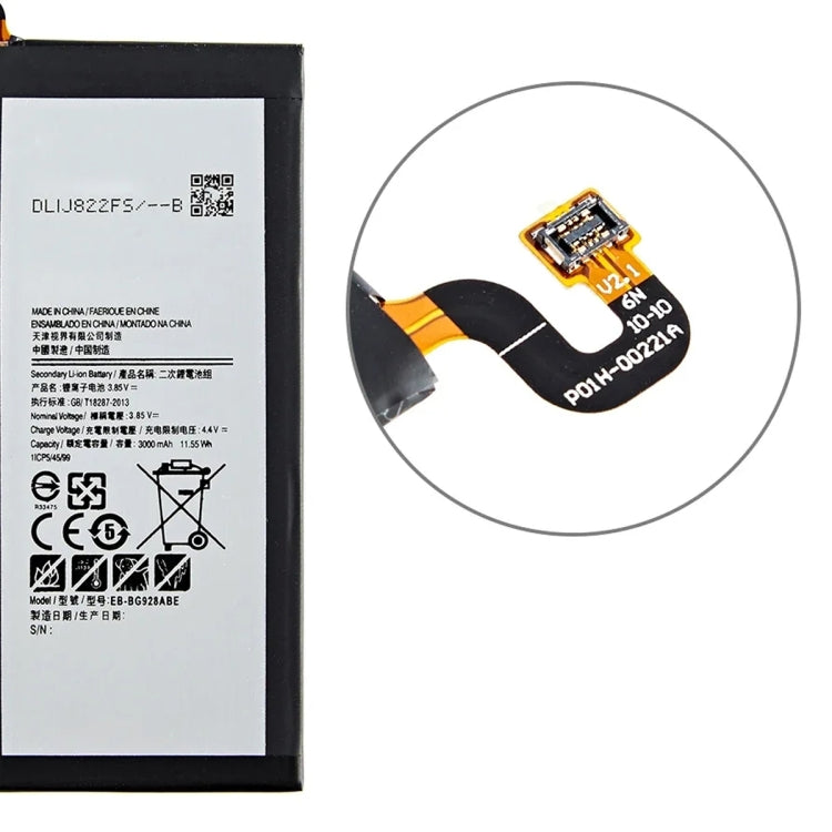 3000mAh Battery Replacement For Samsung Galaxy S6 Edge+ SM-G9280 G928P G928F G928V G9280 G9287 EB-BG928ABE EB-BG928ABA