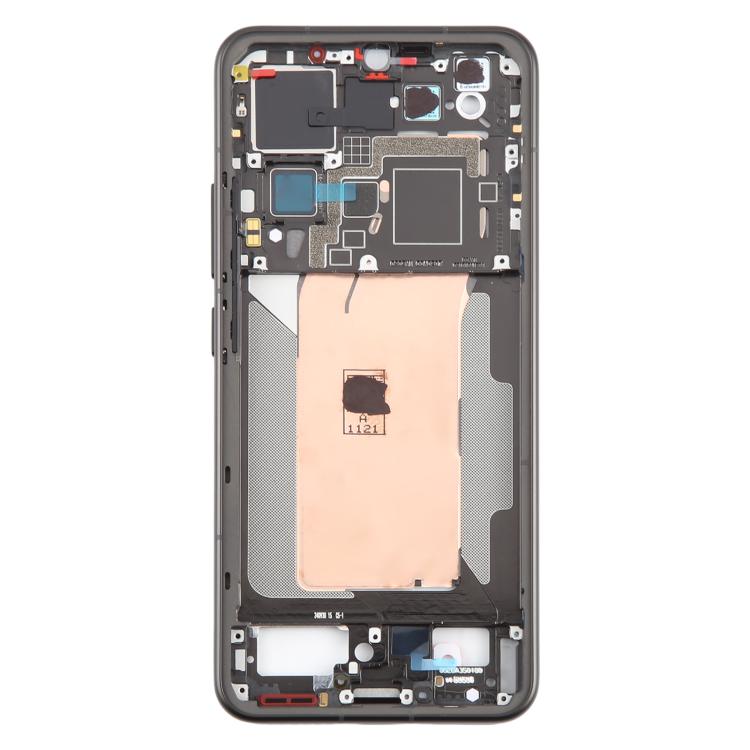 For Xiaomi 15 Original Middle Frame Bezel Plate, For Xiaomi 15(Original), For Xiaomi 15(Original,Frosted silver)