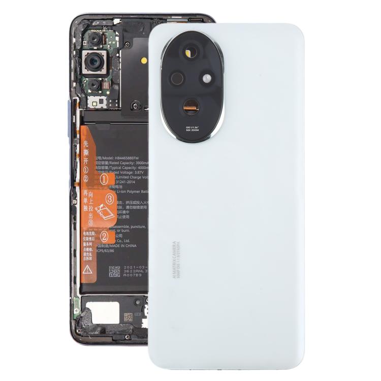For Honor 200 OEM Battery Back Cover with Camera Lens Cover, For Honor 200(with Camera Lens Frame)